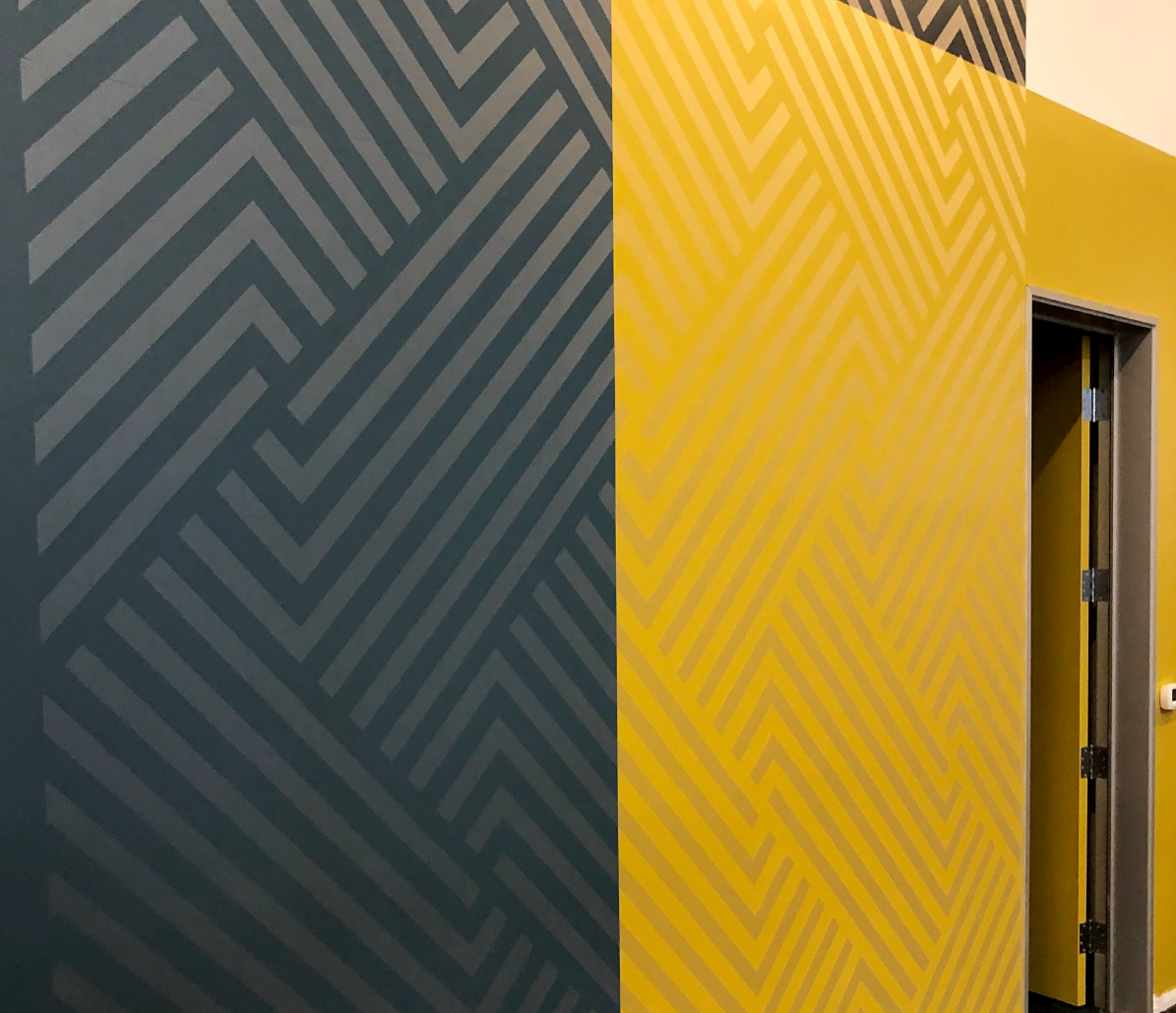 Creating Rhythm In Interior Design With Wall Graphics